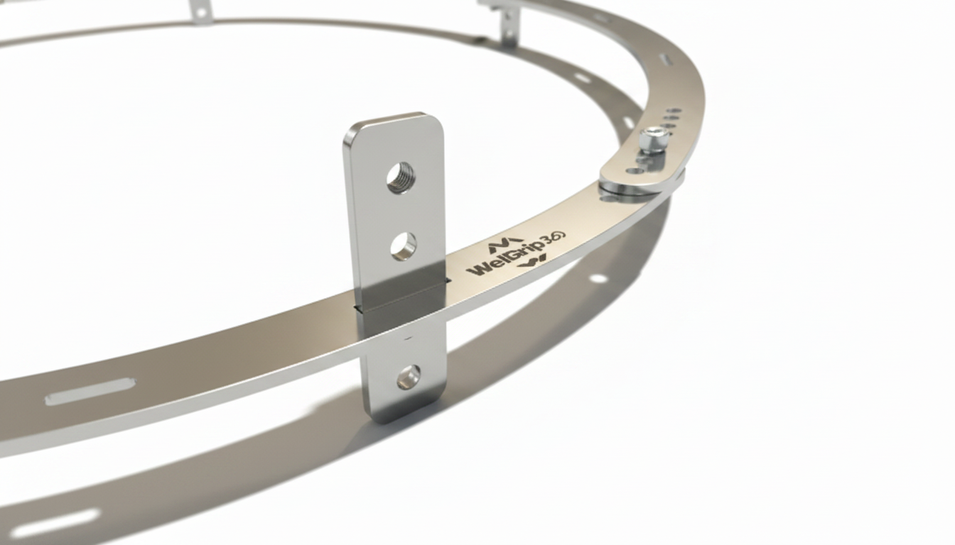 Nerezová obruč WellGrip 360 pro uchycení vaku do studny