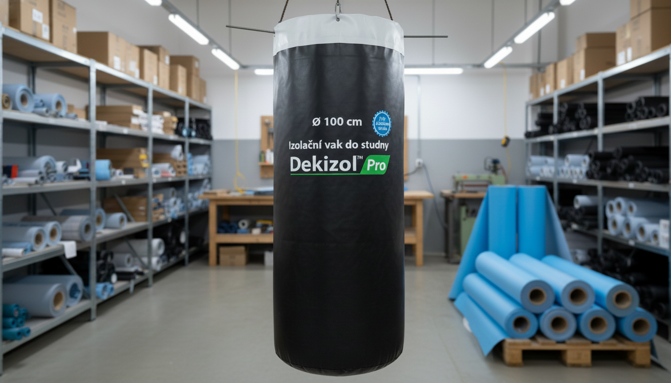 Instalace vaků do studní Dekizol